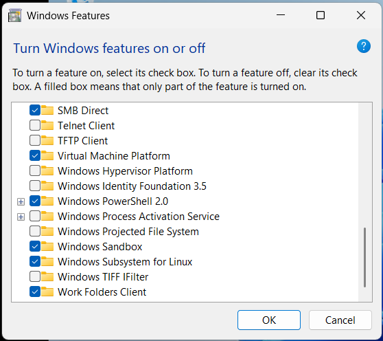 enabled features enabled feature